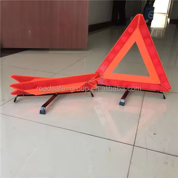 Portable ABS Warning Triangle for Road Safety