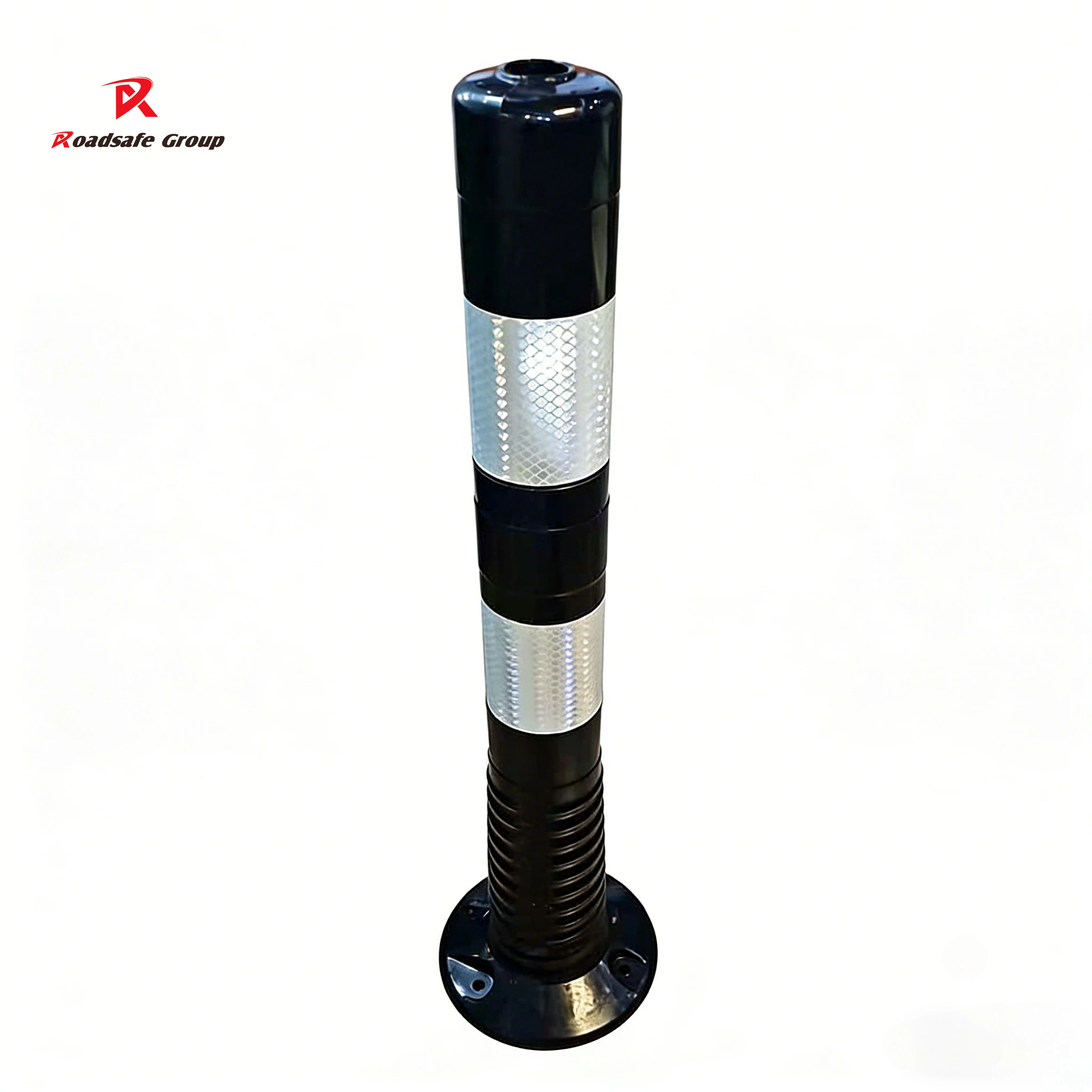 Black Color Israel 1.2kgs 2 reflector Warning Spring Post PU 750mm ...