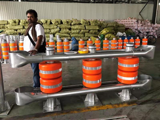 EVA Highway Safety Rolling Barrier - Impact-Resistant Guardrail System