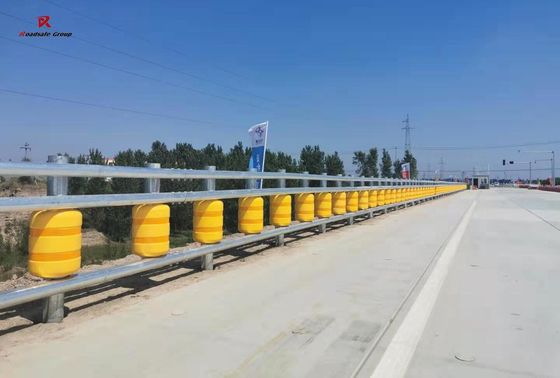 EVA Highway Safety Rolling Barrier - Impact-Resistant Guardrail System
