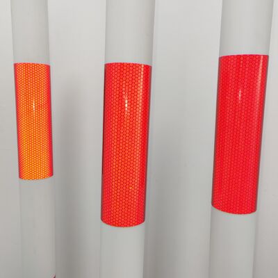 Reflective Safety Bollards with Removable Base - 1050mm PE Post