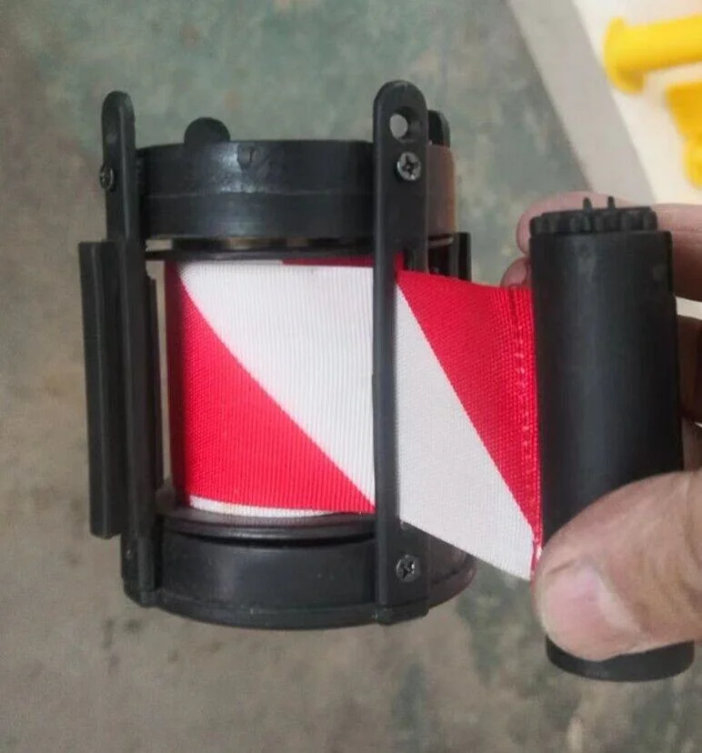 Retractable Belt Traffic Cone Topper Traffic Cone Connected Tape Topper 2