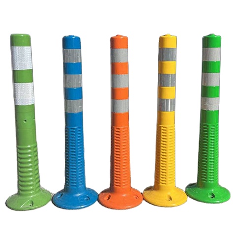 75cm Outdoor Road Safety Warning Durable Pu Plastic Traffic Warning Post 13