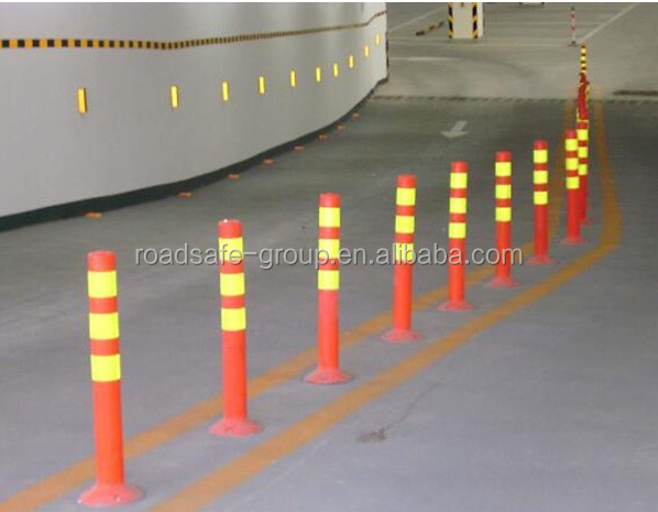 75cm Outdoor Road Safety Warning Durable Pu Plastic Traffic Warning Post 17