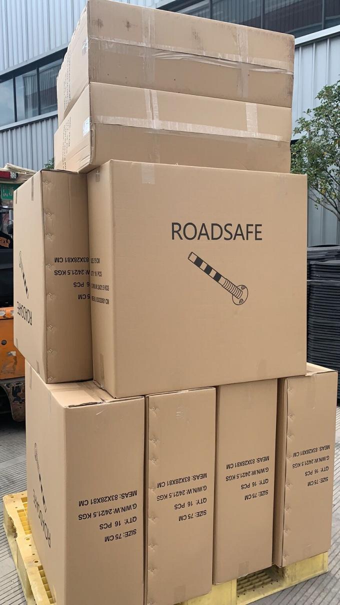 75cm Outdoor Road Safety Warning Durable Pu Plastic Traffic Warning Post 20