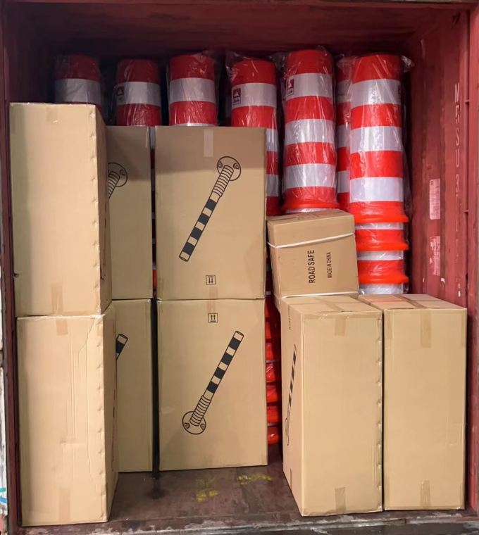 75cm Outdoor Road Safety Warning Durable Pu Plastic Traffic Warning Post 21