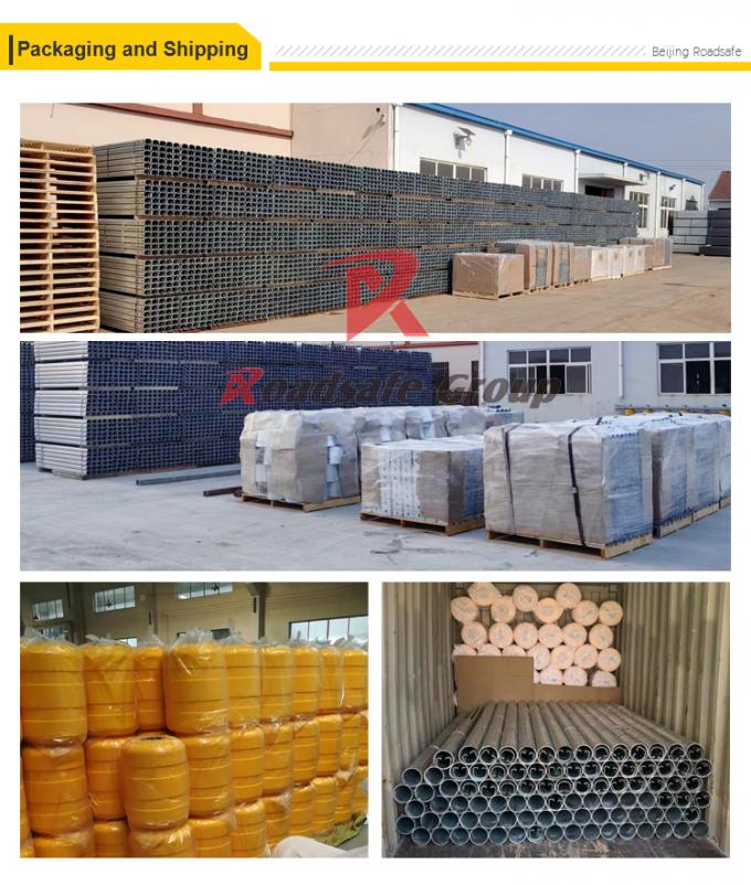 EVA Highway Safety Rolling Barrier - Impact-Resistant Guardrail System