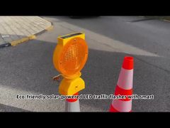 Solar warning light