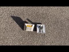 ROADSAFE 100*100*20/90mm LOGO Customs Aluminum Road Stud High Quality Road Stone Safety Reflective C