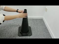 rubber black cone