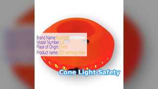 2026 LED Road Cone Light Safety Topper