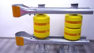 W Beam Highway Guardrail Safety Barrier