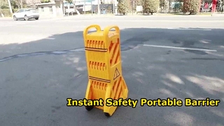 ROADSAFE 3900mm Foldable Traffic Barrier Safety Solution