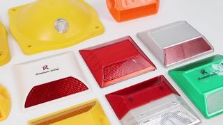  Road Studs Plastic Reflective Safety