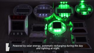 Solar Road Studs Enhance Safety
