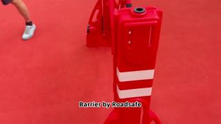 Plastic Safety Barrier 2300mm Max Width