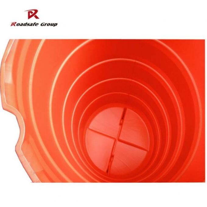Highly Cost-effective HDPE Reflective Road Drum Warning Barrier For ...