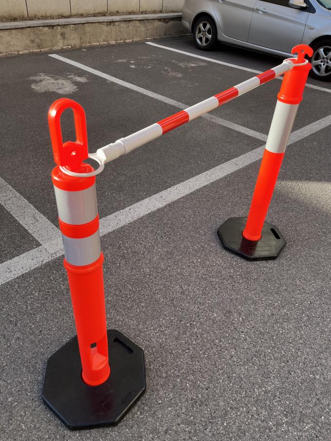 Delineators Barriers 1100MM T-Top PU Black Base Traffic Beijing ...
