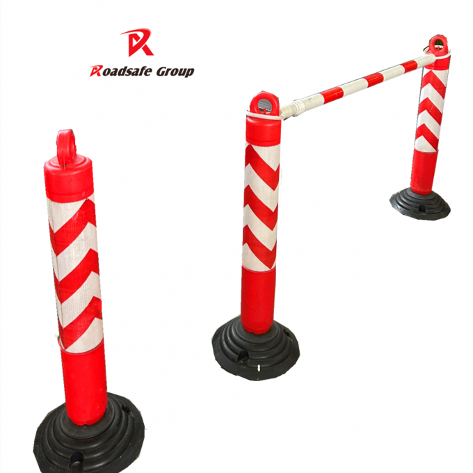 Delineators Barriers Tubular Black Base Traffic Beijing ROADSAFE ...