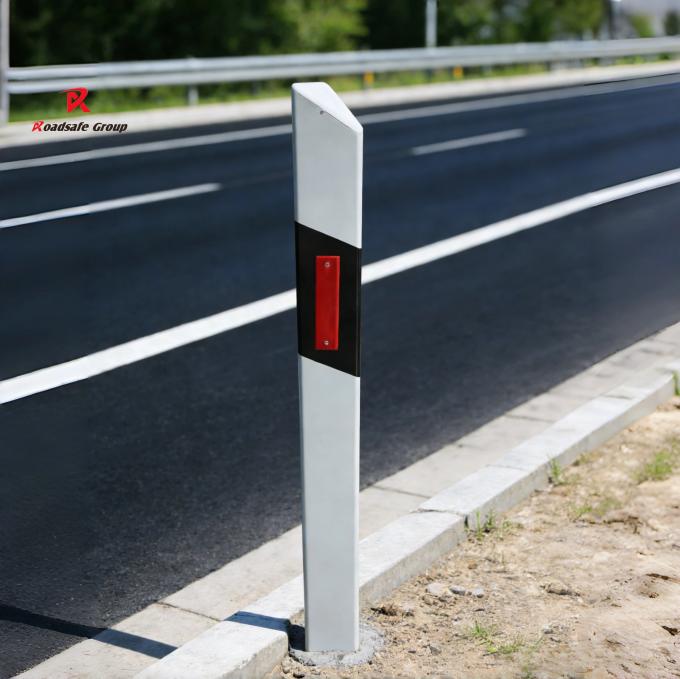 Beijing ROADSAFE PVC Triangle Pole Warning Flexible Reflective traffic ...